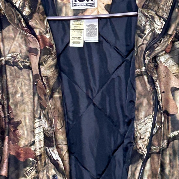 10x An American Tradition ,Woodland Brown Camo Hunting Full Zip Jacket S, New - Picture 5 of 7